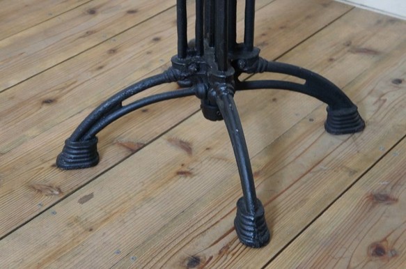 ビンテージ調 鋳造アイアン 鉄脚 カフェ テーブル脚 